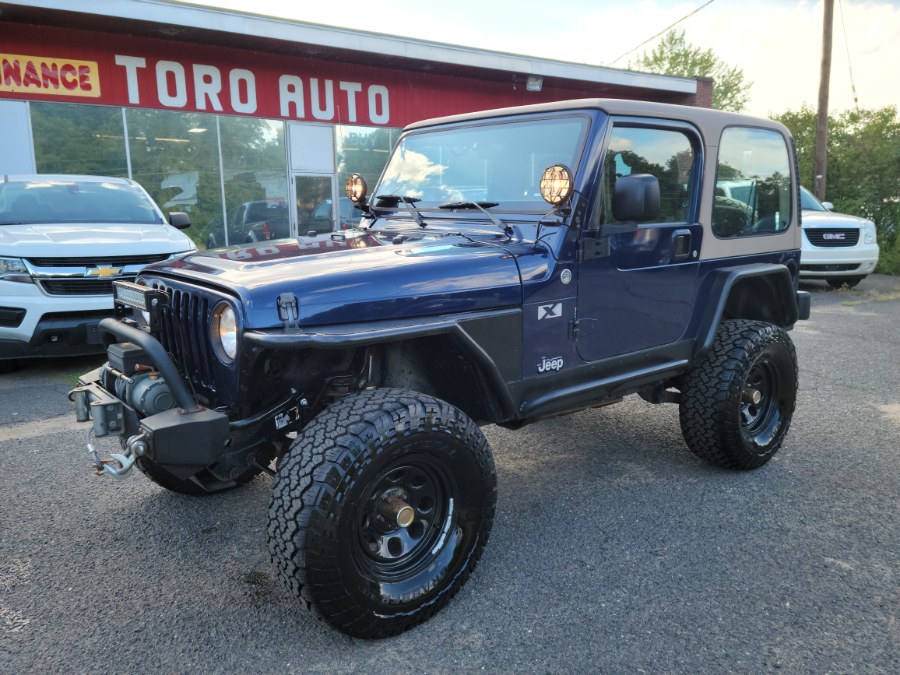 2006 Jeep Wrangler 2dr X 4.0 Straight Six Manual W/Hard Top, available for sale in East Windsor, Connecticut | Toro Auto. East Windsor, Connecticut