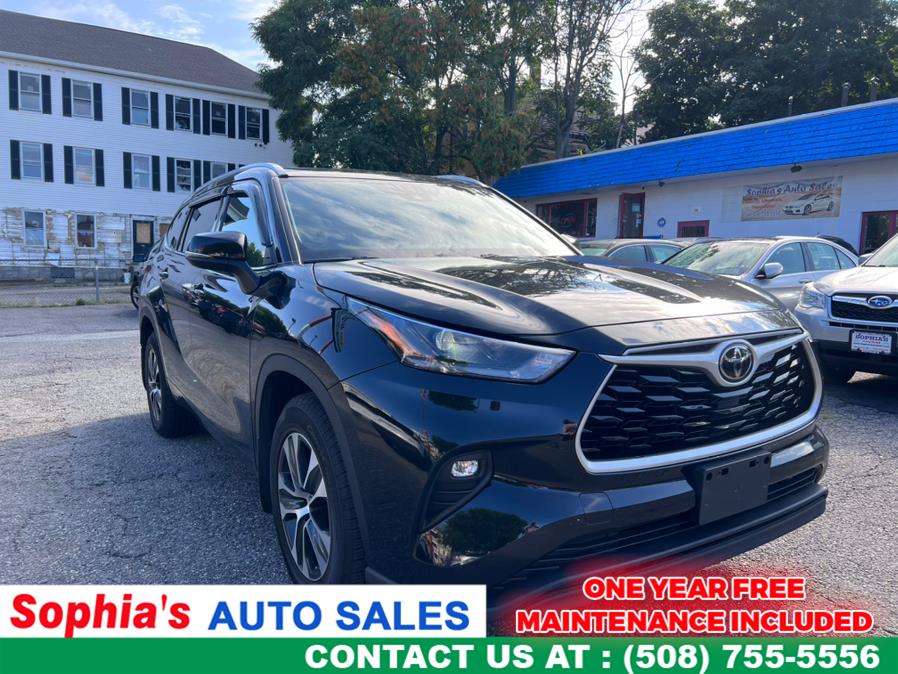 2021 Toyota Highlander XLE AWD (Natl), available for sale in Worcester, Massachusetts | Sophia's Auto Sales Inc. Worcester, Massachusetts