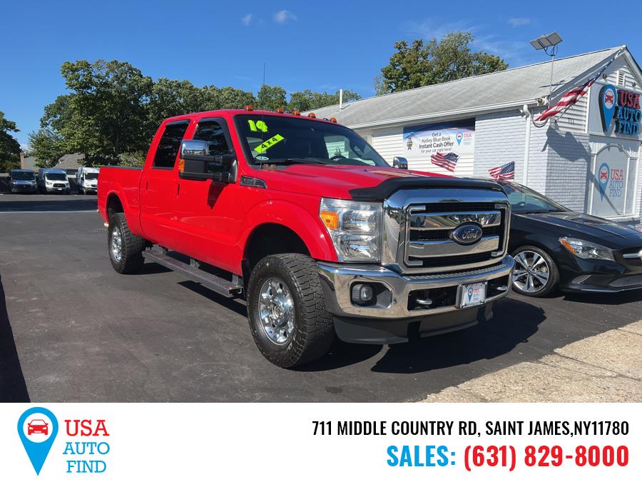 2014 Ford Super Duty F-250 SRW 4WD Crew Cab 156" Lariat, available for sale in Saint James, New York | USA Auto Find. Saint James, New York