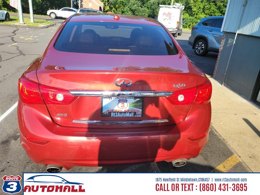 Used INFINITI Q50 4dr Sdn Premium AWD 2014 | RT 3 AUTO MALL LLC. Middletown, Connecticut Used INFINITI Q50 4dr Sdn Premium AWD 2014 | RT 3 AUTO MALL LLC. Middletown, Connecticut