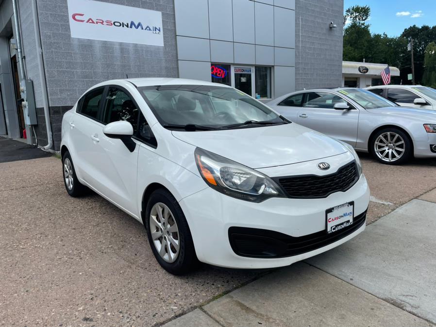 2013 Kia Rio 4dr Sdn Man LX, available for sale in Manchester, Connecticut | Carsonmain LLC. Manchester, Connecticut