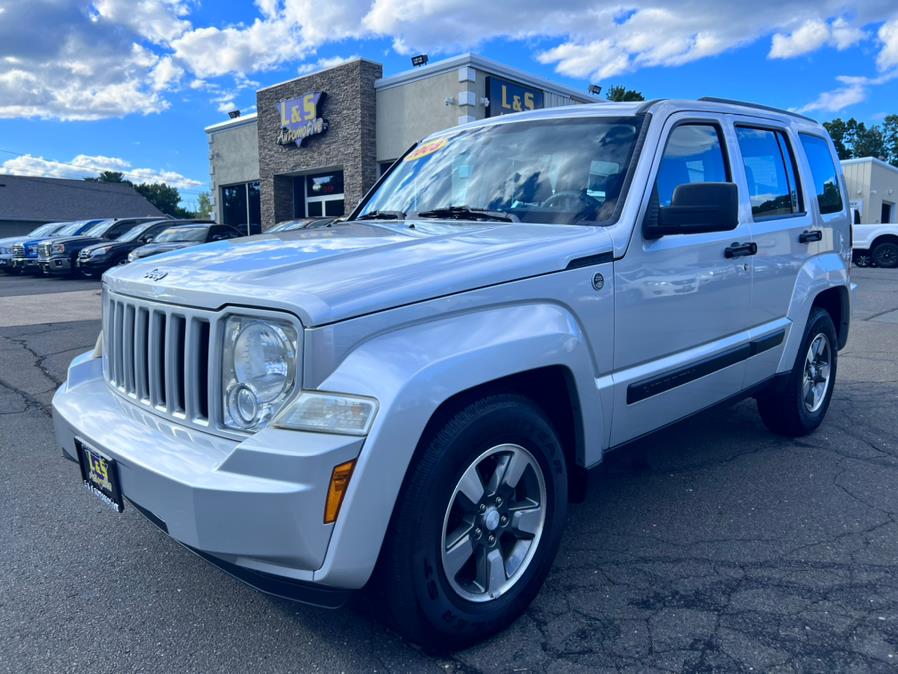 2008 Jeep Liberty 4WD 4dr Sport, available for sale in Plantsville, Connecticut | L&S Automotive LLC. Plantsville, Connecticut