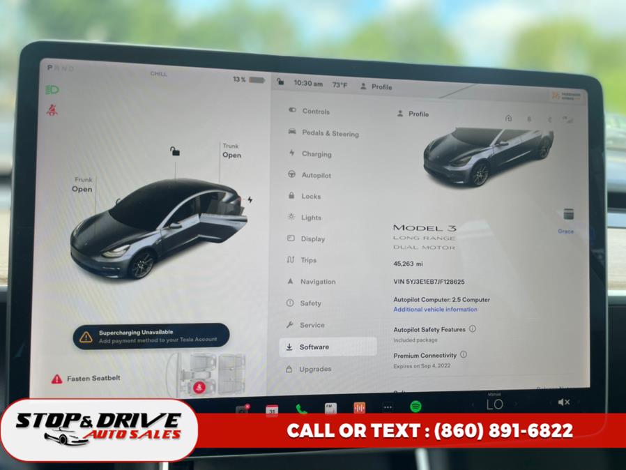 2018 Tesla Model 3 Long Range Battery AWD, available for sale in East Windsor, Connecticut | Stop & Drive Auto Sales. East Windsor, Connecticut 2018 Tesla Model 3 Long Range Battery AWD, available for sale in East Windsor, Connecticut | Stop & Drive Auto Sales. East Windsor, Connecticut