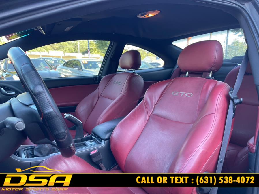 2004 Pontiac GTO 2dr Cpe, available for sale in Commack, New York | DSA Motor Sports Corp. Commack, New York 2004 Pontiac GTO 2dr Cpe, available for sale in Commack, New York | DSA Motor Sports Corp. Commack, New York