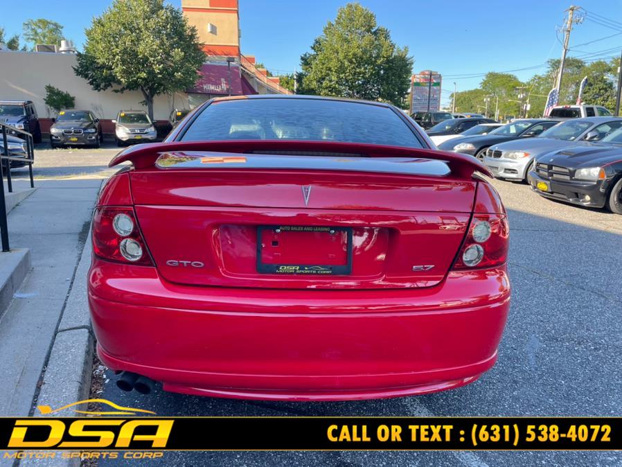 2004 Pontiac GTO 2dr Cpe, available for sale in Commack, New York | DSA Motor Sports Corp. Commack, New York 2004 Pontiac GTO 2dr Cpe, available for sale in Commack, New York | DSA Motor Sports Corp. Commack, New York