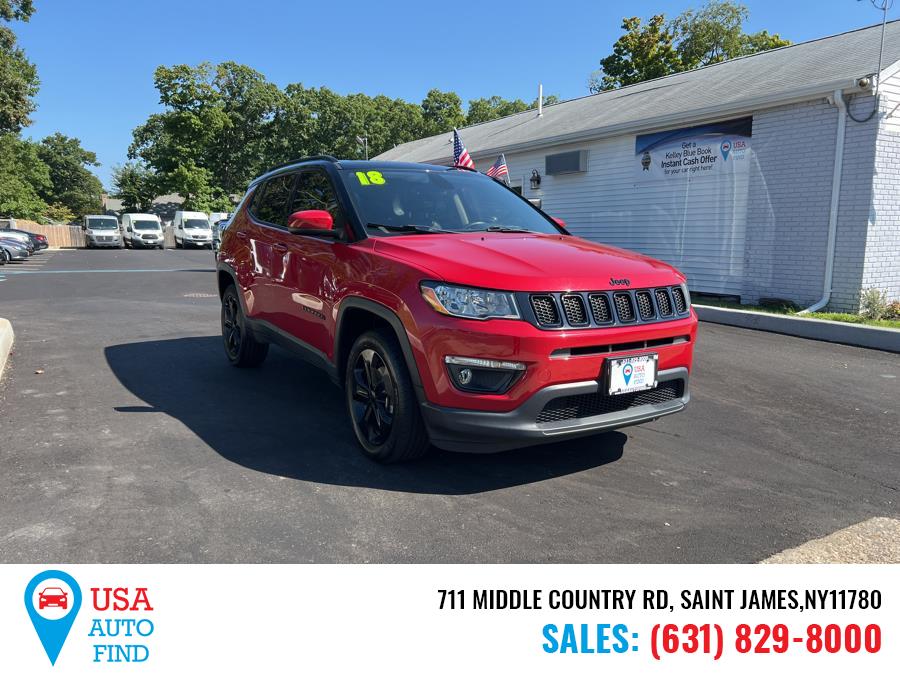 2018 Jeep Compass Latitude 4x4, available for sale in Saint James, New York | USA Auto Find. Saint James, New York