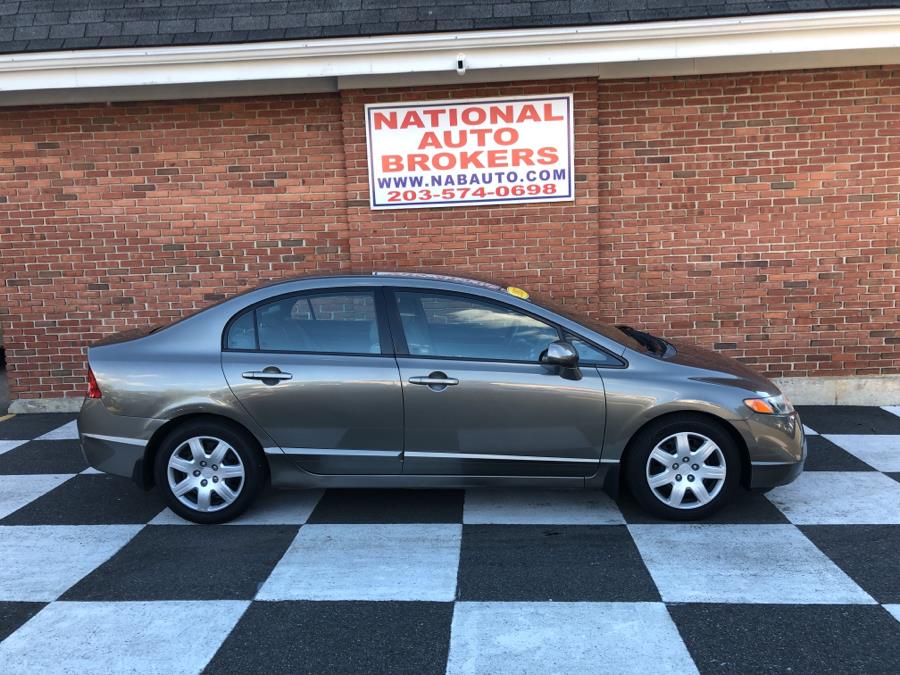 2007 Honda Civic Sdn 4dr MT LX, available for sale in Waterbury, Connecticut | National Auto Brokers, Inc.. Waterbury, Connecticut 2007 Honda Civic Sdn 4dr MT LX, available for sale in Waterbury, Connecticut | National Auto Brokers, Inc.. Waterbury, Connecticut