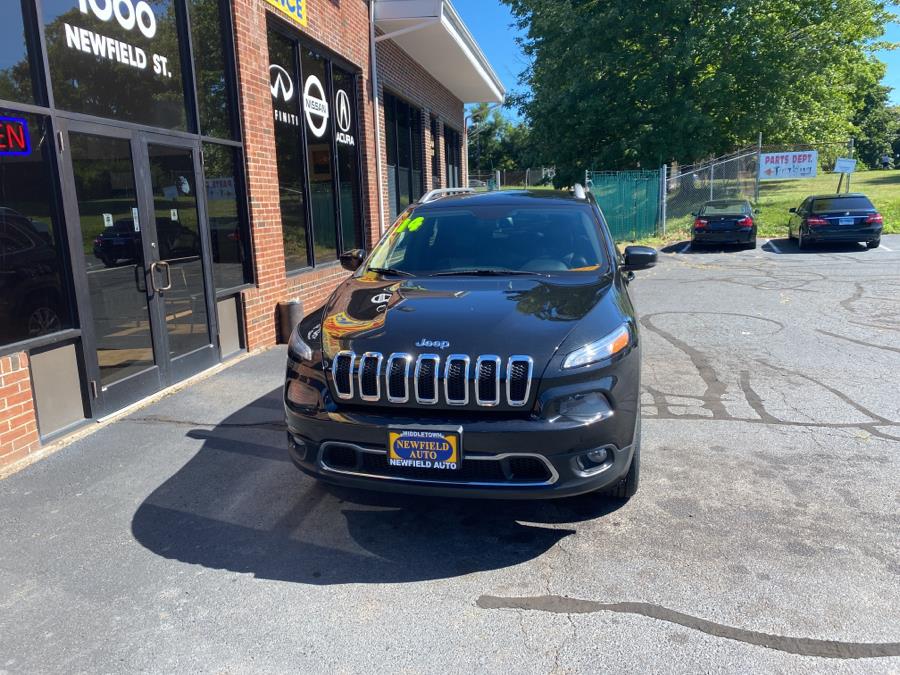 2014 Jeep Cherokee 4WD 4dr Limited, available for sale in Middletown, Connecticut | Newfield Auto Sales. Middletown, Connecticut