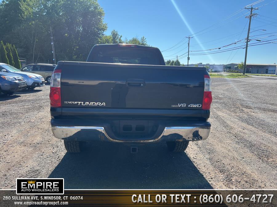 Used Toyota Tundra DoubleCab V8 SR5 4WD 2006 | Empire Auto Wholesalers. S.Windsor, Connecticut Used Toyota Tundra DoubleCab V8 SR5 4WD 2006 | Empire Auto Wholesalers. S.Windsor, Connecticut