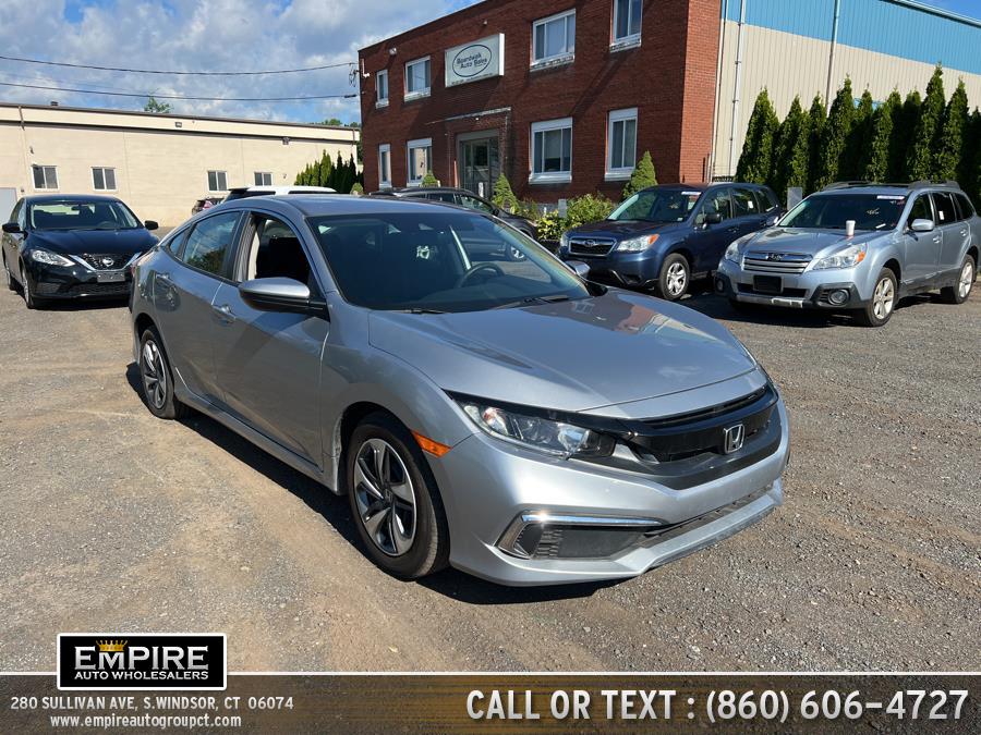 2021 Honda Civic Sedan LX CVT, available for sale in S.Windsor, Connecticut | Empire Auto Wholesalers. S.Windsor, Connecticut