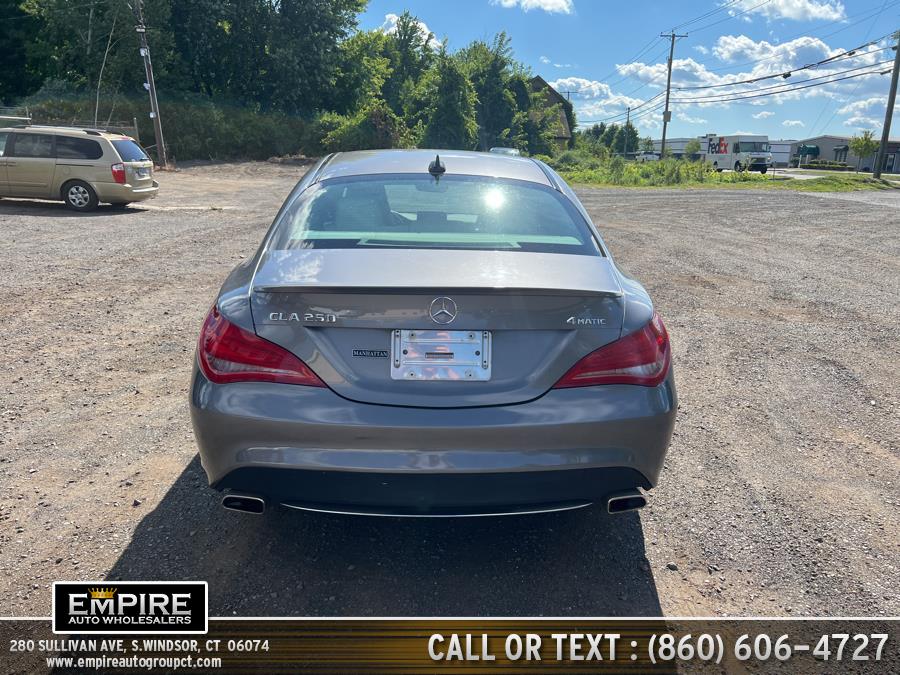 2015 Mercedes-Benz CLA-Class 4dr Sdn CLA250 4MATIC, available for sale in S.Windsor, Connecticut | Empire Auto Wholesalers. S.Windsor, Connecticut 2015 Mercedes-Benz CLA-Class 4dr Sdn CLA250 4MATIC, available for sale in S.Windsor, Connecticut | Empire Auto Wholesalers. S.Windsor, Connecticut
