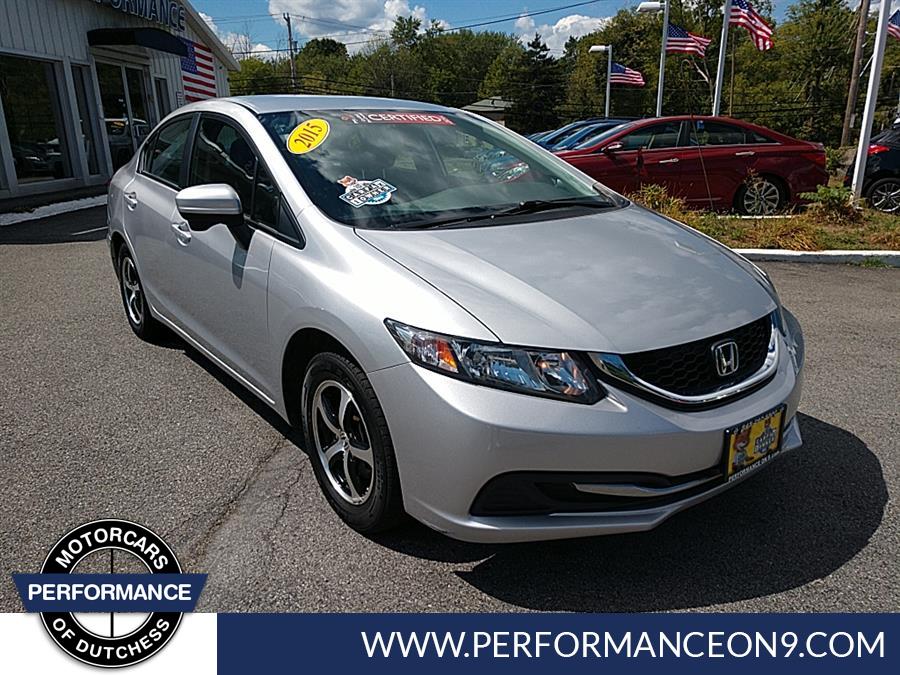 2015 Honda Civic Sedan 4dr CVT SE, available for sale in Wappingers Falls, New York | Performance Motor Cars. Wappingers Falls, New York