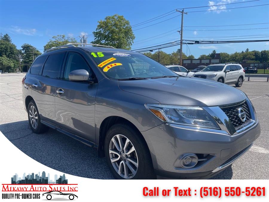 2015 Nissan Pathfinder S 4x4 4dr SUV, available for sale in Roslyn Heights, New York | Mekawy Auto Sales Inc. Roslyn Heights, New York 2015 Nissan Pathfinder S 4x4 4dr SUV, available for sale in Roslyn Heights, New York | Mekawy Auto Sales Inc. Roslyn Heights, New York