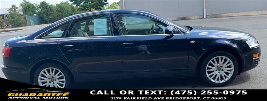 2007 Audi A6 3.2 quattro AWD 4dr Sedan, available for sale in Bridgeport, Connecticut | Guarantee Approval Motors. Bridgeport, Connecticut 2007 Audi A6 3.2 quattro AWD 4dr Sedan, available for sale in Bridgeport, Connecticut | Guarantee Approval Motors. Bridgeport, Connecticut