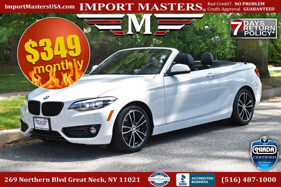 2020 BMW 2 Series 230i xDrive AWD 2dr Convertible, available for sale in Great Neck, NY