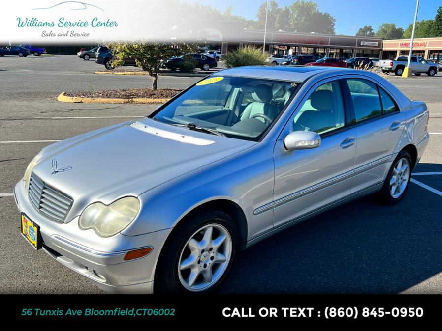 2003 Mercedes-Benz C-Class 4dr Sdn 2.6L, available for sale in Bloomfield, Connecticut | Williams Service Center. Bloomfield, Connecticut