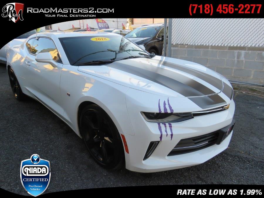 2018 Chevrolet Camaro 2dr Cpe 1LT RS, available for sale in Middle Village, New York | Road Masters II INC. Middle Village, New York