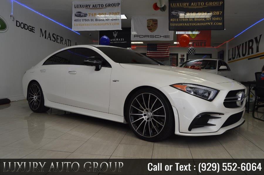 2019 Mercedes-Benz CLS AMG CLS 53 S 4MATIC+ Coupe, available for sale in Bronx, New York | Luxury Auto Group. Bronx, New York 2019 Mercedes-Benz CLS AMG CLS 53 S 4MATIC+ Coupe, available for sale in Bronx, New York | Luxury Auto Group. Bronx, New York