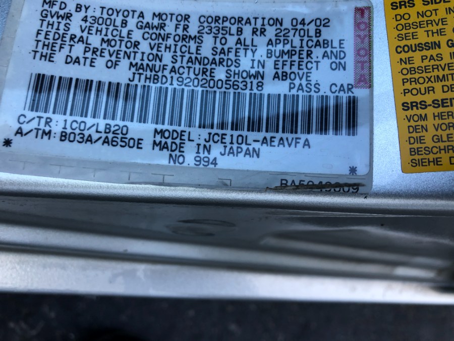 2002 Lexus IS 300 4dr Sdn Auto Trans, available for sale in Garden Grove, California | Speedline Motors. Garden Grove, California 2002 Lexus IS 300 4dr Sdn Auto Trans, available for sale in Garden Grove, California | Speedline Motors. Garden Grove, California
