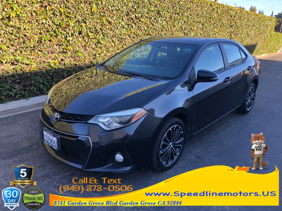 Used Toyota Corolla 4dr Sdn CVT S (Natl) 2014 | Speedline Motors. Garden Grove, California Used Toyota Corolla 4dr Sdn CVT S (Natl) 2014 | Speedline Motors. Garden Grove, California