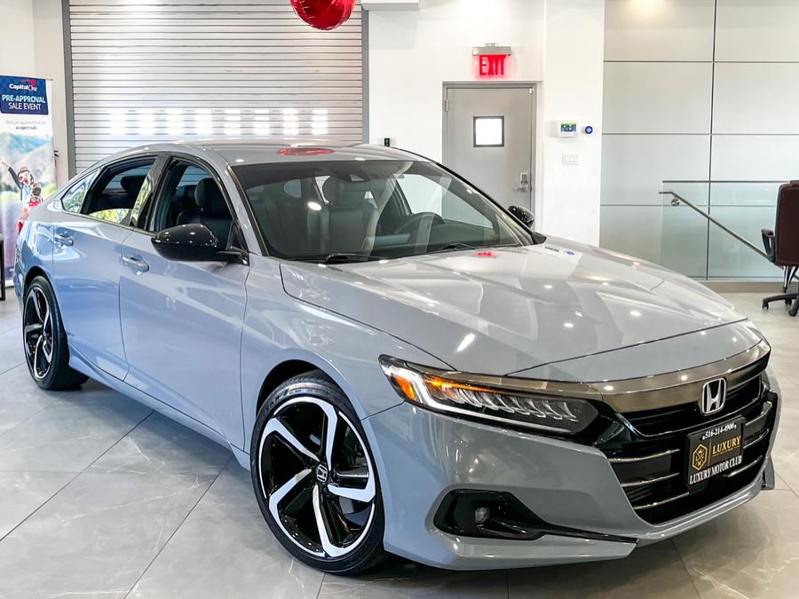 Used Honda Accord Sedan Sport 1.5T CVT 2021 | Luxury Motor Club. Franklin Square, New York Used Honda Accord Sedan Sport 1.5T CVT 2021 | Luxury Motor Club. Franklin Square, New York