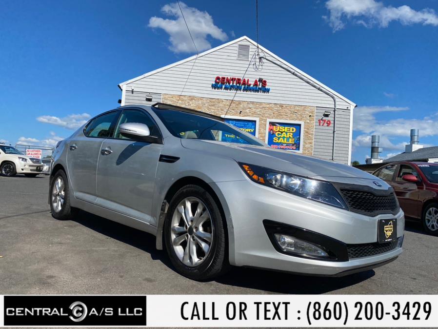 2013 Kia Optima 4dr Sdn EX, available for sale in East Windsor, Connecticut | Central A/S LLC. East Windsor, Connecticut