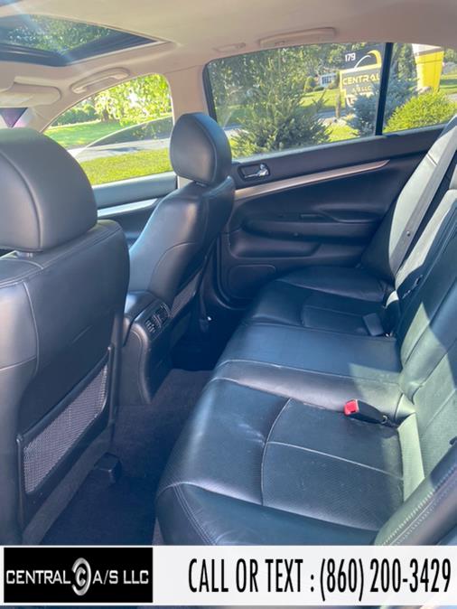 2011 Infiniti G37 Sedan 4dr x AWD, available for sale in East Windsor, Connecticut | Central A/S LLC. East Windsor, Connecticut 2011 Infiniti G37 Sedan 4dr x AWD, available for sale in East Windsor, Connecticut | Central A/S LLC. East Windsor, Connecticut