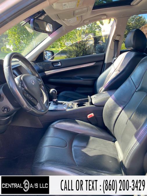 2011 Infiniti G37 Sedan 4dr x AWD, available for sale in East Windsor, Connecticut | Central A/S LLC. East Windsor, Connecticut 2011 Infiniti G37 Sedan 4dr x AWD, available for sale in East Windsor, Connecticut | Central A/S LLC. East Windsor, Connecticut