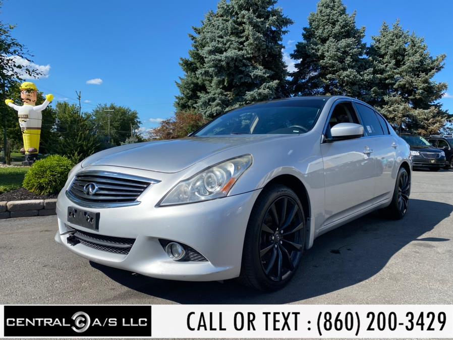2011 Infiniti G37 Sedan 4dr x AWD, available for sale in East Windsor, Connecticut | Central A/S LLC. East Windsor, Connecticut 2011 Infiniti G37 Sedan 4dr x AWD, available for sale in East Windsor, Connecticut | Central A/S LLC. East Windsor, Connecticut