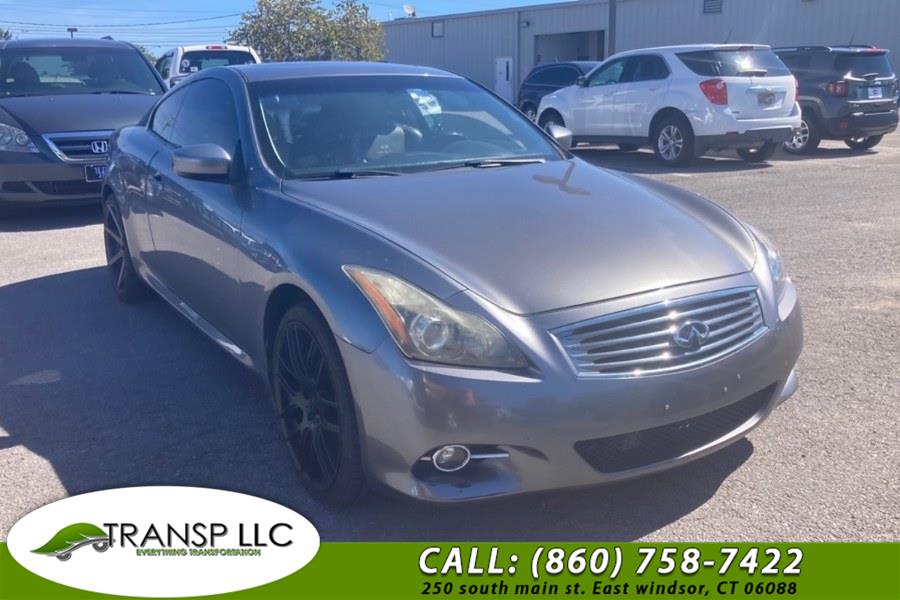 Used Infiniti G37 Coupe 2dr x AWD 2011 | Trans P LLC. East Windsor, Connecticut Used Infiniti G37 Coupe 2dr x AWD 2011 | Trans P LLC. East Windsor, Connecticut