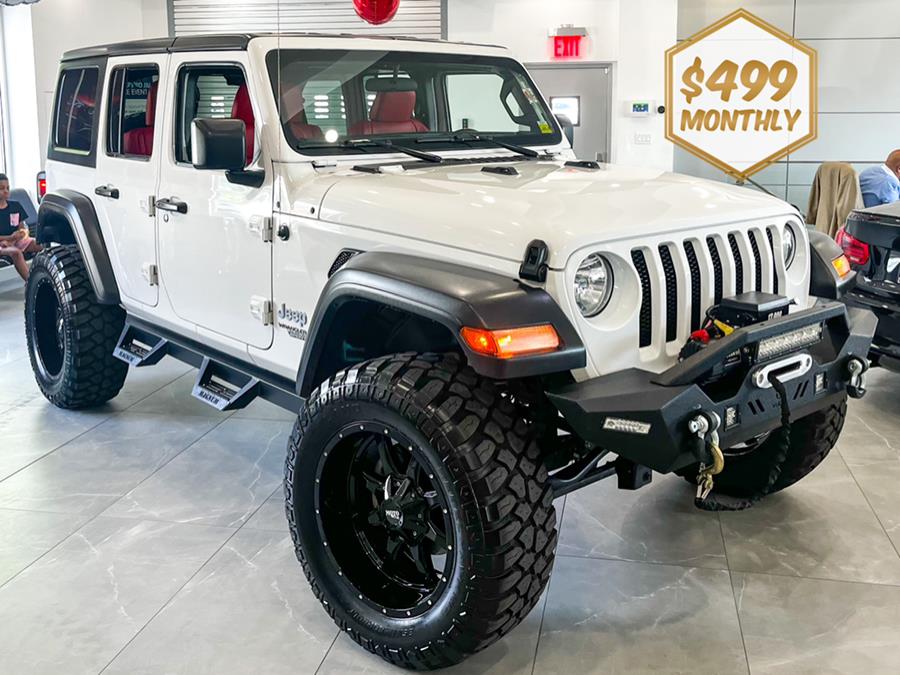 2020 Jeep Wrangler Unlimited Sport S 4x4, available for sale in Franklin Square, New York | Luxury Motor Club. Franklin Square, New York