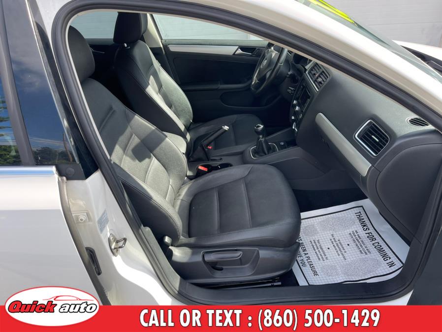 2012 Volkswagen Jetta Sedan 4dr Manual SEL w/Sunroof PZEV, available for sale in Bristol, Connecticut | Quick Auto LLC. Bristol, Connecticut 2012 Volkswagen Jetta Sedan 4dr Manual SEL w/Sunroof PZEV, available for sale in Bristol, Connecticut | Quick Auto LLC. Bristol, Connecticut