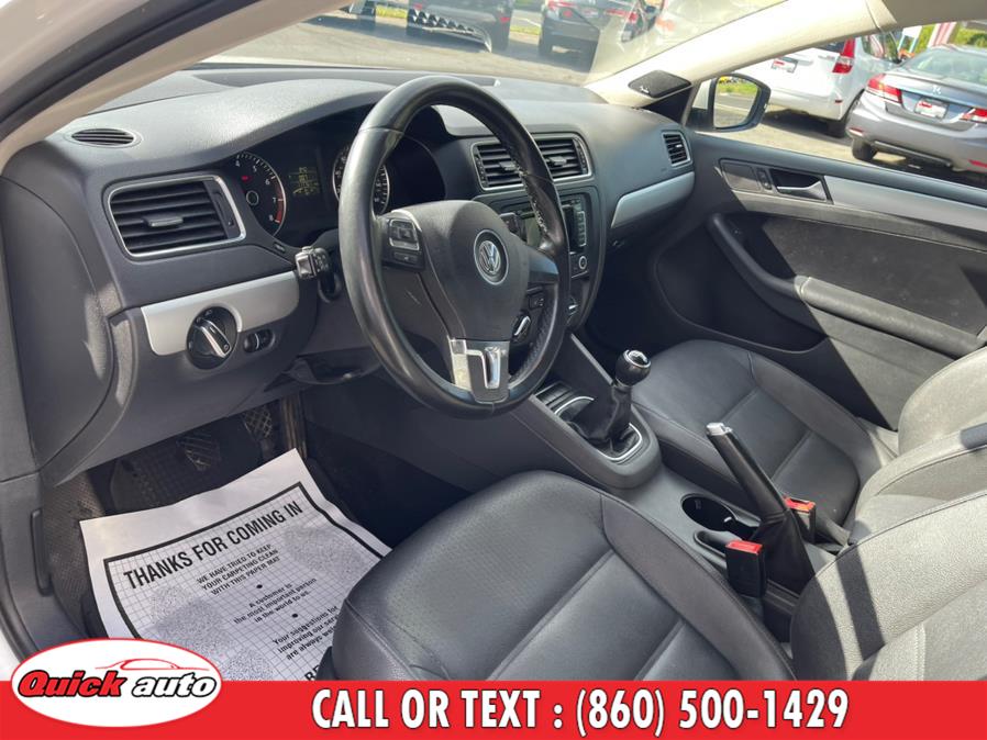 2012 Volkswagen Jetta Sedan 4dr Manual SEL w/Sunroof PZEV, available for sale in Bristol, Connecticut | Quick Auto LLC. Bristol, Connecticut 2012 Volkswagen Jetta Sedan 4dr Manual SEL w/Sunroof PZEV, available for sale in Bristol, Connecticut | Quick Auto LLC. Bristol, Connecticut