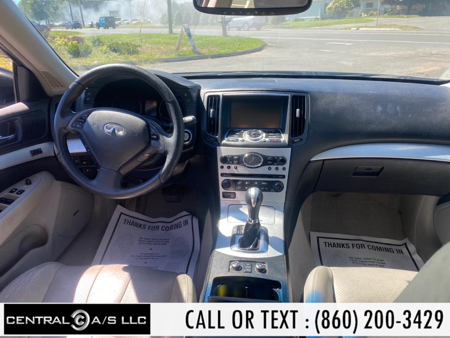 2009 INFINITI G37 Sedan 4dr x AWD, available for sale in East Windsor, Connecticut | Central A/S LLC. East Windsor, Connecticut 2009 INFINITI G37 Sedan 4dr x AWD, available for sale in East Windsor, Connecticut | Central A/S LLC. East Windsor, Connecticut