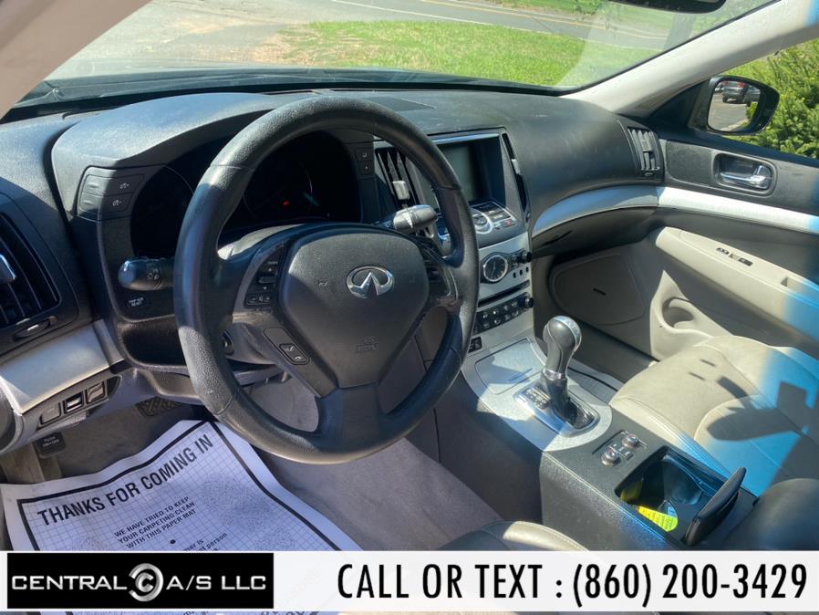 2009 INFINITI G37 Sedan 4dr x AWD, available for sale in East Windsor, Connecticut | Central A/S LLC. East Windsor, Connecticut 2009 INFINITI G37 Sedan 4dr x AWD, available for sale in East Windsor, Connecticut | Central A/S LLC. East Windsor, Connecticut