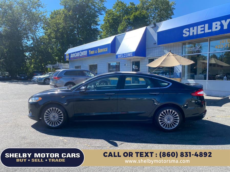 Used Ford Fusion 4dr Sdn Titanium AWD 2014 | Shelby Motor Cars. Springfield, Massachusetts