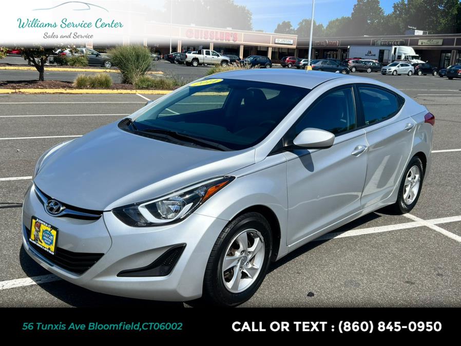 2014 Hyundai Elantra 4dr Sdn Auto SE (Ulsan Plant), available for sale in Bloomfield, Connecticut | Williams Service Center. Bloomfield, Connecticut