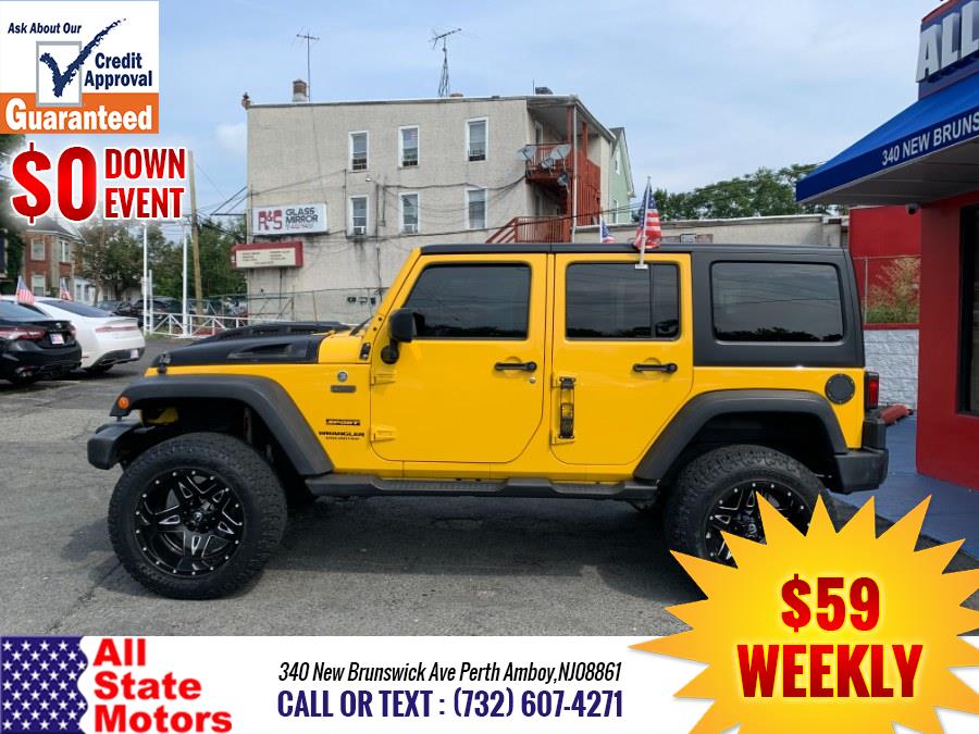 Used Jeep Wrangler Unlimited 4WD 4dr Sport 2015 | All State Motor Inc. Perth Amboy, New Jersey Used Jeep Wrangler Unlimited 4WD 4dr Sport 2015 | All State Motor Inc. Perth Amboy, New Jersey