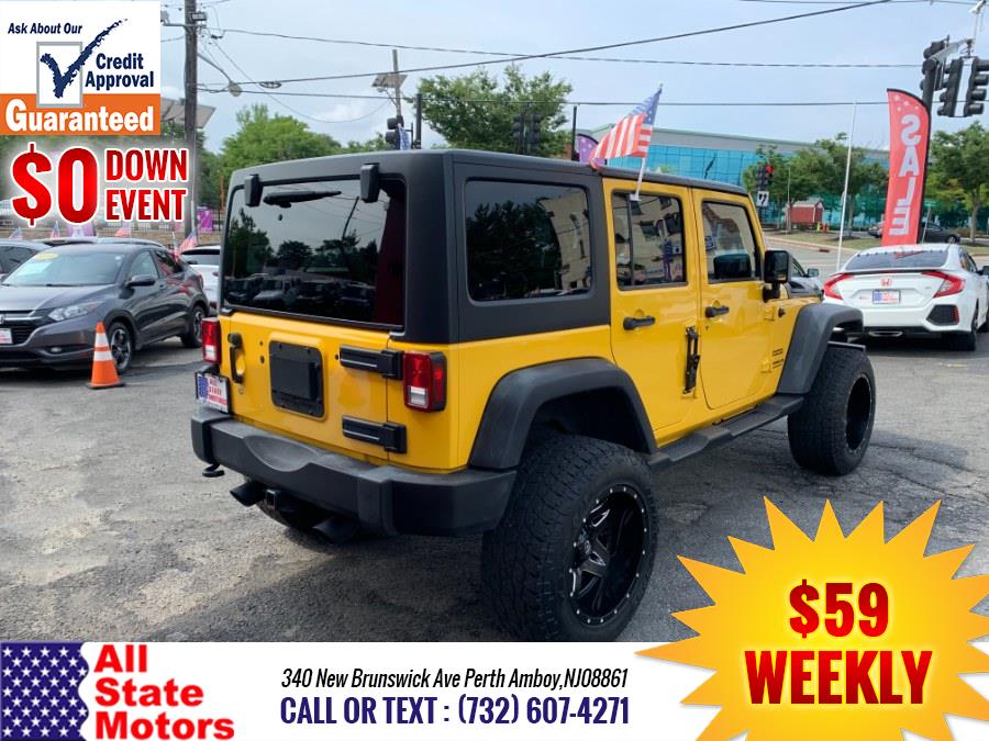 Used Jeep Wrangler Unlimited 4WD 4dr Sport 2015 | All State Motor Inc. Perth Amboy, New Jersey Used Jeep Wrangler Unlimited 4WD 4dr Sport 2015 | All State Motor Inc. Perth Amboy, New Jersey
