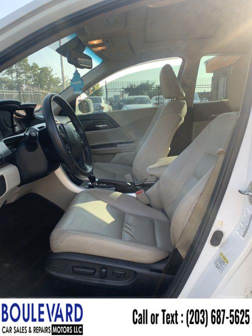 2013 Honda Accord EX-L Sedan 4D, available for sale in New Haven, Connecticut | Boulevard Motors LLC. New Haven, Connecticut 2013 Honda Accord EX-L Sedan 4D, available for sale in New Haven, Connecticut | Boulevard Motors LLC. New Haven, Connecticut