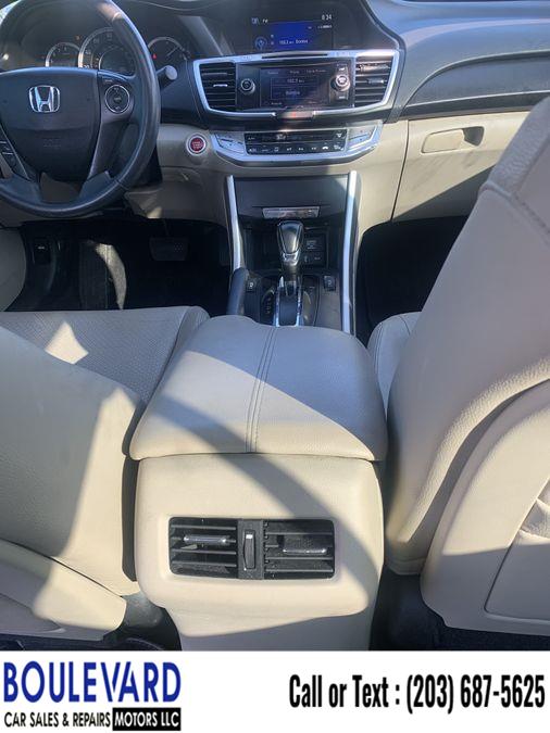 2013 Honda Accord EX-L Sedan 4D, available for sale in New Haven, Connecticut | Boulevard Motors LLC. New Haven, Connecticut 2013 Honda Accord EX-L Sedan 4D, available for sale in New Haven, Connecticut | Boulevard Motors LLC. New Haven, Connecticut