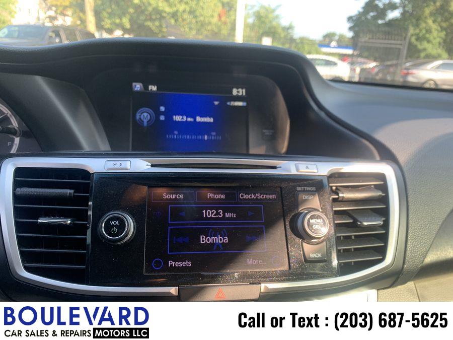2013 Honda Accord EX-L Sedan 4D, available for sale in New Haven, Connecticut | Boulevard Motors LLC. New Haven, Connecticut 2013 Honda Accord EX-L Sedan 4D, available for sale in New Haven, Connecticut | Boulevard Motors LLC. New Haven, Connecticut