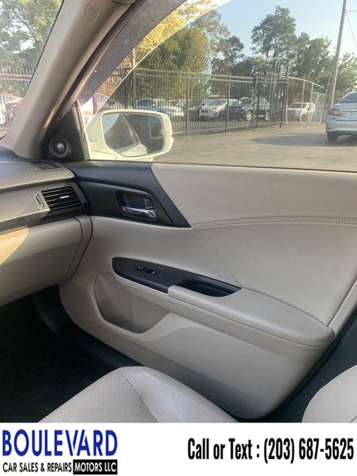 2013 Honda Accord EX-L Sedan 4D, available for sale in New Haven, Connecticut | Boulevard Motors LLC. New Haven, Connecticut 2013 Honda Accord EX-L Sedan 4D, available for sale in New Haven, Connecticut | Boulevard Motors LLC. New Haven, Connecticut