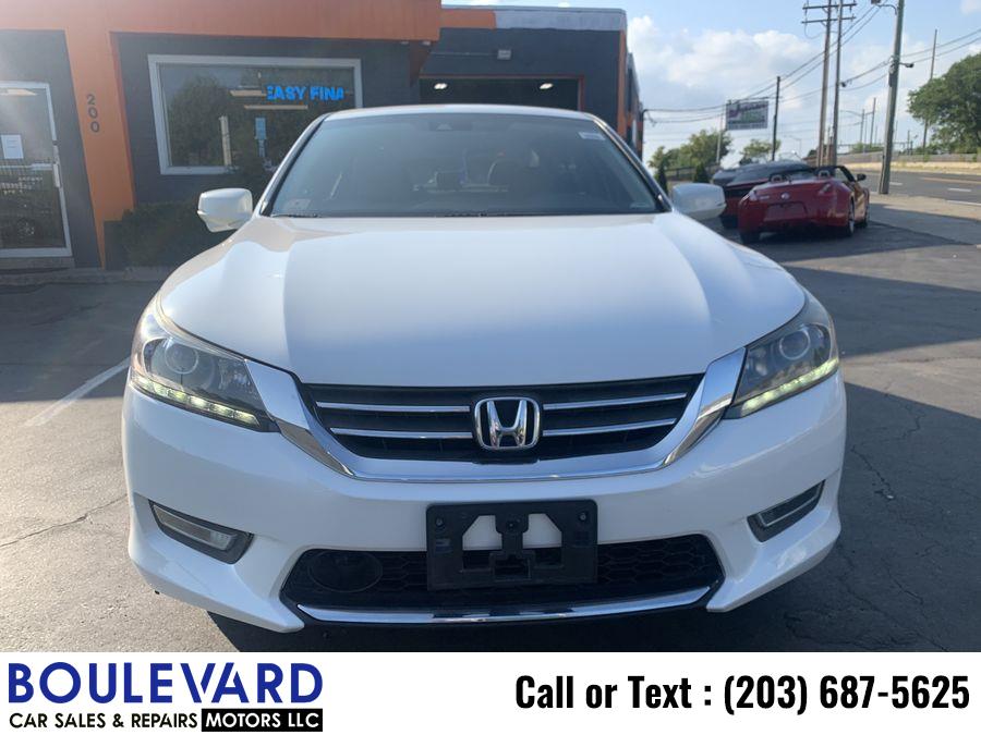 2013 Honda Accord EX-L Sedan 4D, available for sale in New Haven, Connecticut | Boulevard Motors LLC. New Haven, Connecticut 2013 Honda Accord EX-L Sedan 4D, available for sale in New Haven, Connecticut | Boulevard Motors LLC. New Haven, Connecticut