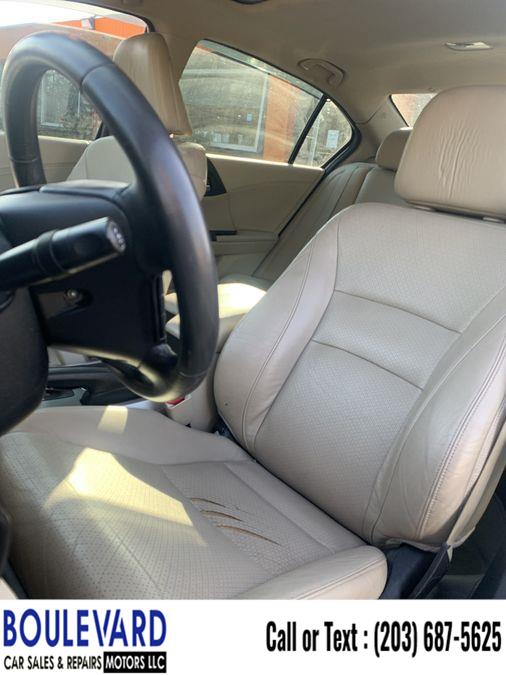 2013 Honda Accord EX-L Sedan 4D, available for sale in New Haven, Connecticut | Boulevard Motors LLC. New Haven, Connecticut 2013 Honda Accord EX-L Sedan 4D, available for sale in New Haven, Connecticut | Boulevard Motors LLC. New Haven, Connecticut