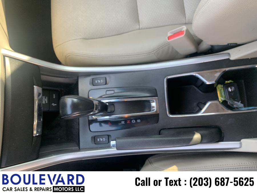 2013 Honda Accord EX-L Sedan 4D, available for sale in New Haven, Connecticut | Boulevard Motors LLC. New Haven, Connecticut 2013 Honda Accord EX-L Sedan 4D, available for sale in New Haven, Connecticut | Boulevard Motors LLC. New Haven, Connecticut