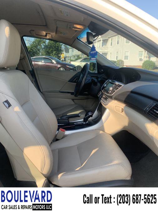 2013 Honda Accord EX-L Sedan 4D, available for sale in New Haven, Connecticut | Boulevard Motors LLC. New Haven, Connecticut 2013 Honda Accord EX-L Sedan 4D, available for sale in New Haven, Connecticut | Boulevard Motors LLC. New Haven, Connecticut