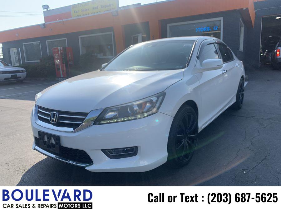 2013 Honda Accord EX-L Sedan 4D, available for sale in New Haven, Connecticut | Boulevard Motors LLC. New Haven, Connecticut 2013 Honda Accord EX-L Sedan 4D, available for sale in New Haven, Connecticut | Boulevard Motors LLC. New Haven, Connecticut
