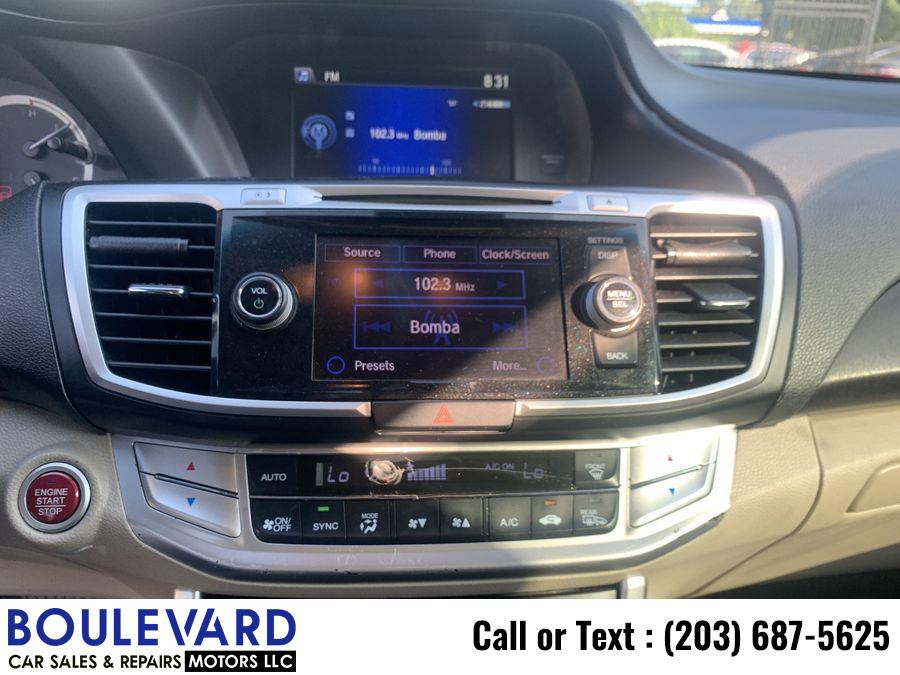 2013 Honda Accord EX-L Sedan 4D, available for sale in New Haven, Connecticut | Boulevard Motors LLC. New Haven, Connecticut 2013 Honda Accord EX-L Sedan 4D, available for sale in New Haven, Connecticut | Boulevard Motors LLC. New Haven, Connecticut
