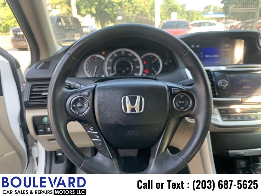 2013 Honda Accord EX-L Sedan 4D, available for sale in New Haven, Connecticut | Boulevard Motors LLC. New Haven, Connecticut 2013 Honda Accord EX-L Sedan 4D, available for sale in New Haven, Connecticut | Boulevard Motors LLC. New Haven, Connecticut